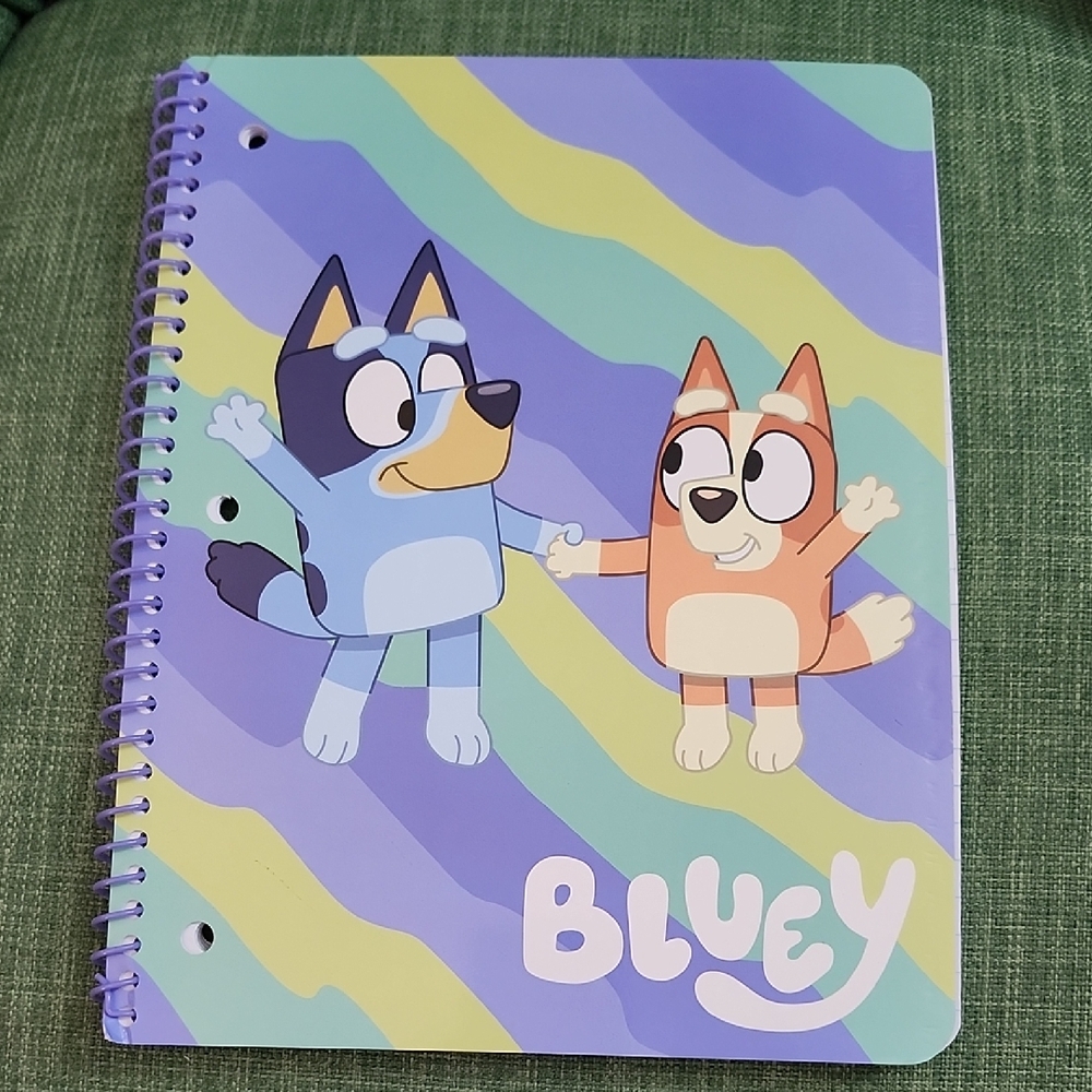 Bluey Spiral Notebook